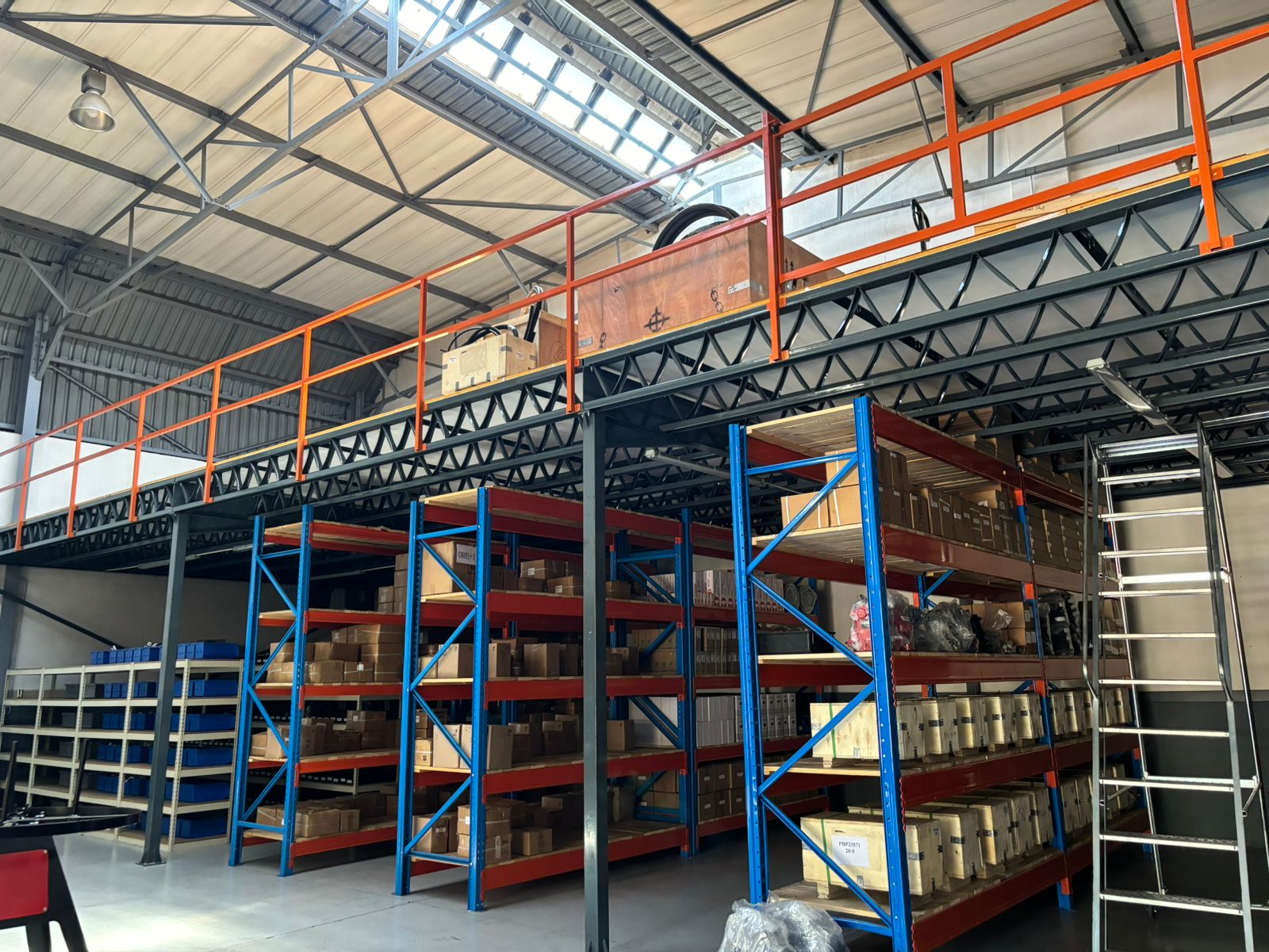 Mezzanine Floior in a Warehouse